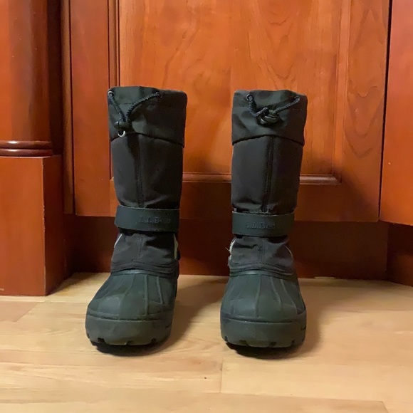 LLBean Kids Northwoods boots big kids size 1 - Picture 3 of 5